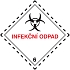 Značka Infekční látky TŘ. 6.2 (Infekční odpad)